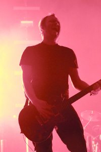 Ben Kasica of Skillet's silhouette