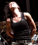 Sarah Anthony of the band The Letter Black opening for Skillet during their Awake and Alive tour