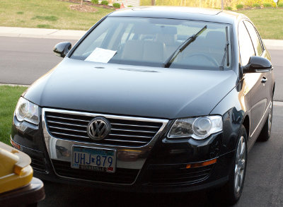 Our 2007 Volkswagen Passat before trade-in