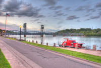Stillwater Lift Bridge in HDR