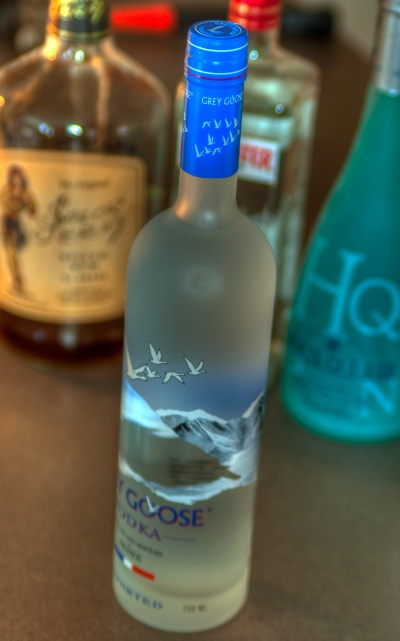 HDR image - various boozes