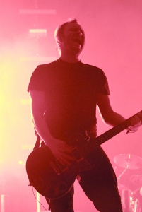 Ben Kasica of Skillet's silhouette