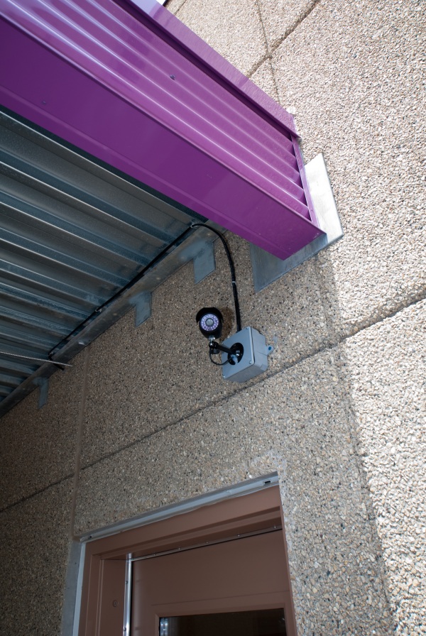 Camera overlooking the play yard